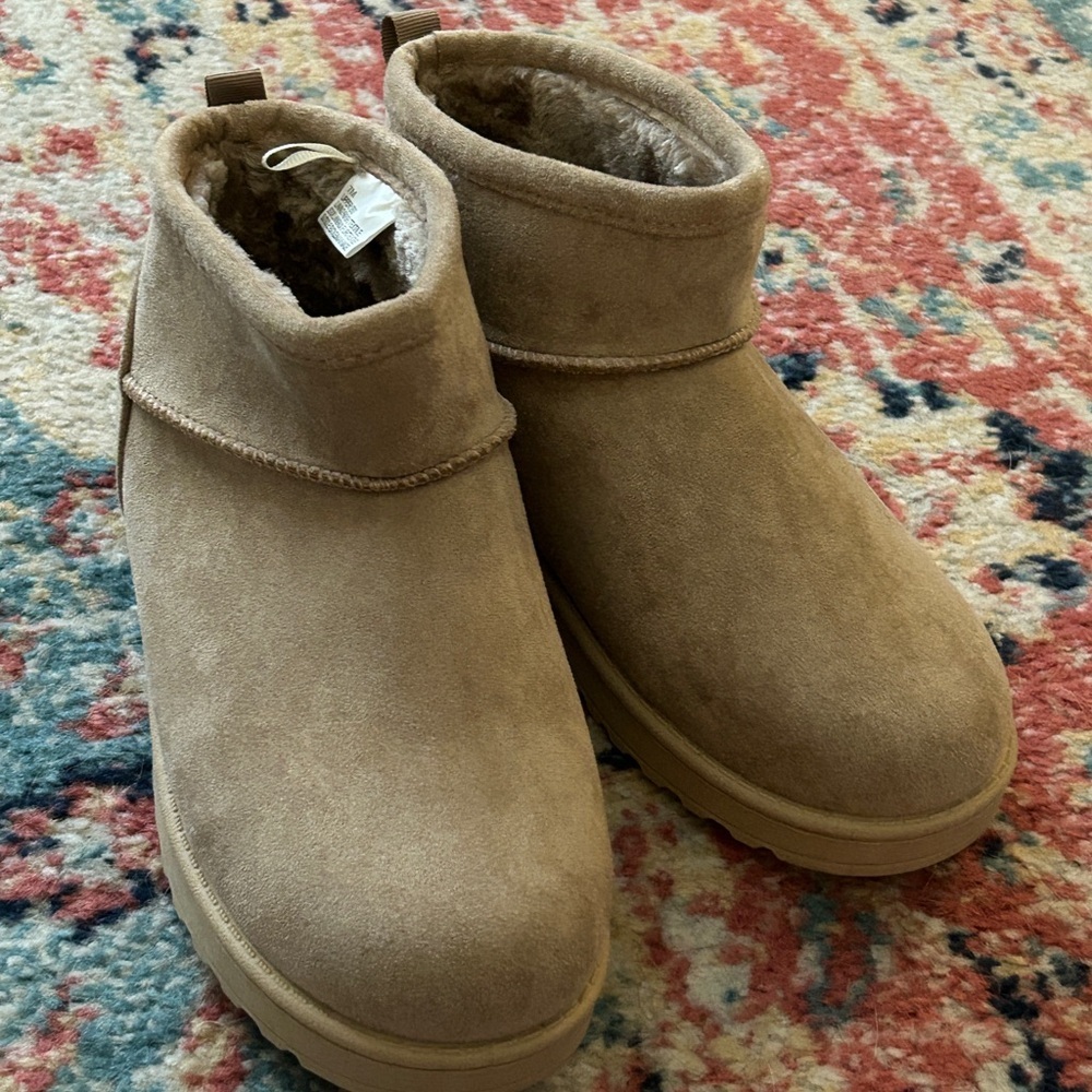 Brand New Shorty Suede Booties
